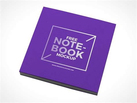 hardcover notebook front cover psd mockup psd mockups