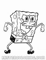 Spongebob Ripped Pants sketch template