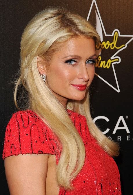 paris hilton layered long blonde hairstyles hairstyles weekly