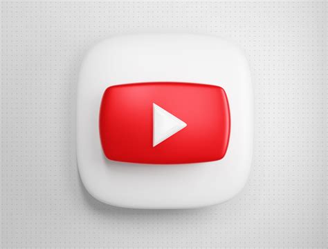 youtube icon  gil finkelstein  dribbble