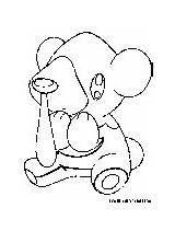 Pokemon Cubchoo Coloring Pages Ice Printable sketch template