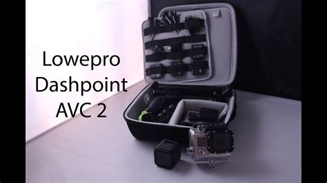 gopro case lowepro dashpoint avc  hard shell case review youtube