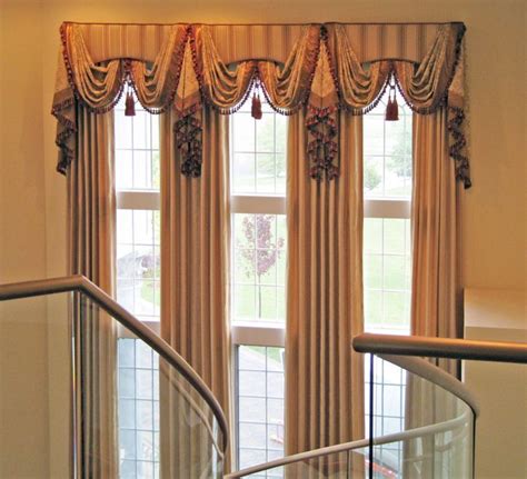 custom drapery luxury window treatments valances shades cornices victorian window