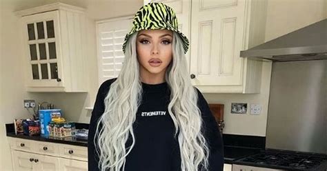Little Mix S Jesy Nelson Poses In Sexy Housework Outfit