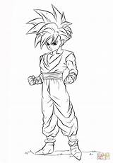 Gohan Dragon Ball Coloring Pages Printable Dbz Goku Supercoloring Sheet Drawing Coloringonly Popular Library Clipart K5 Worksheets Print Coloringhome sketch template
