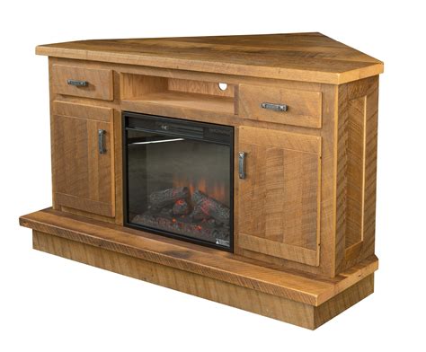barnwood corner tv stand  fireplace walnut creek furniture