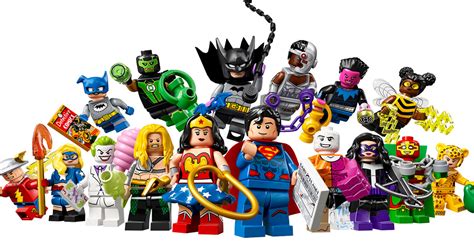 brickfinder lego dc super heroes minifigures series characters