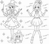 Coloring Pages Precure Princess Books Cool Printable Adult Fun Sketch Paper Haruka Minami Sheets Girls Stuff Glitter Force Girl Princesses sketch template