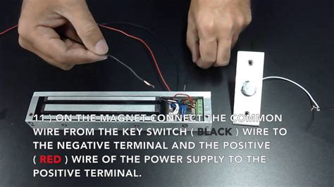 magnetic lock wiring diagram