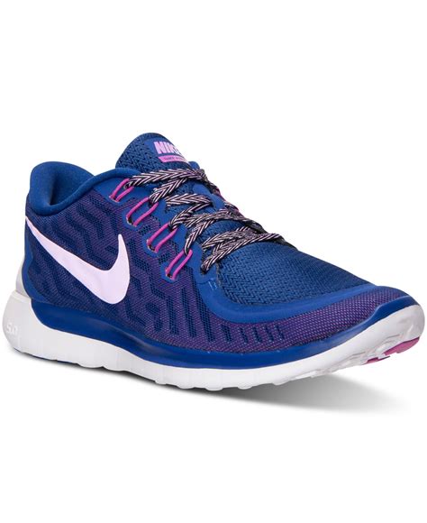 lyst nike womens   running sneakers  finish   blue