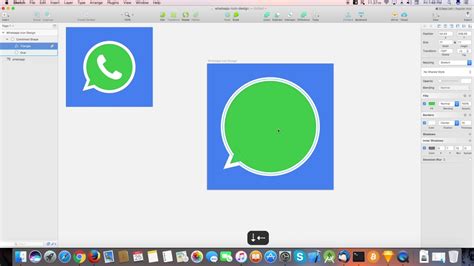 sketch app tutorials whatsapp icon designed  sketch youtube