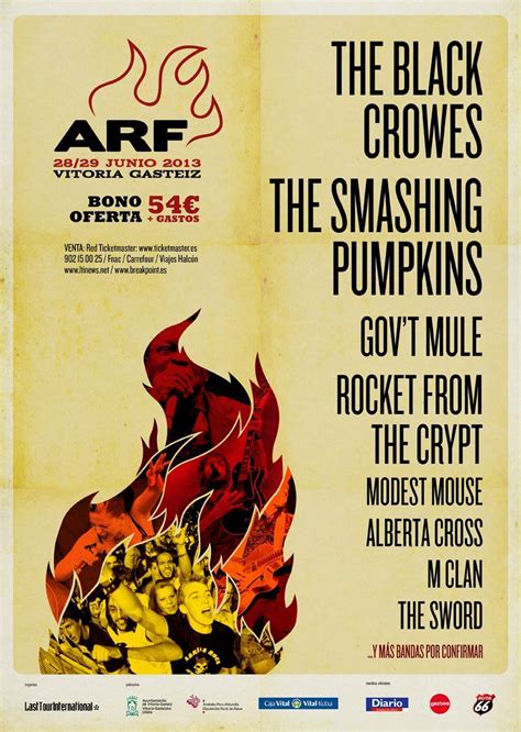 Azkena Rock Fest 2013 Rocket From The Crypt Rock Festivals Rock Fest