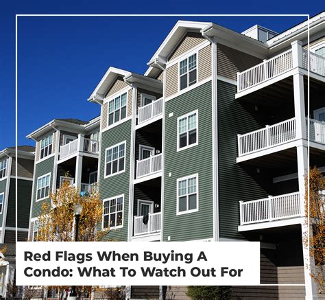 Red Flags When Buying A Condo What To Watch Out For