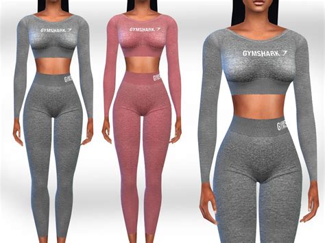 The Sims Resource Female Athletic Full Outfits
