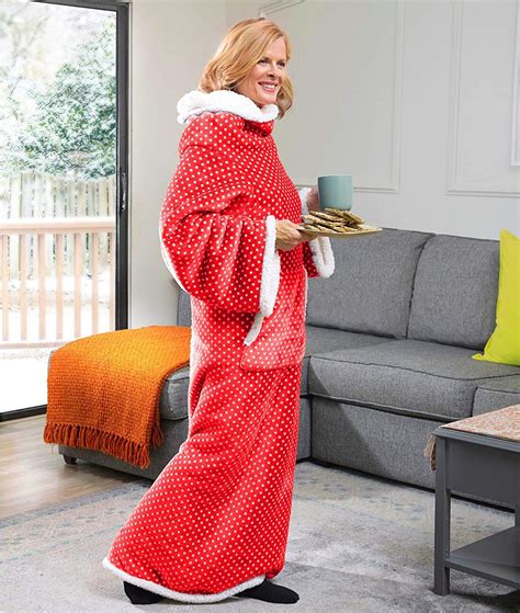 embrace winter break hibernation  wearable blankets  adults