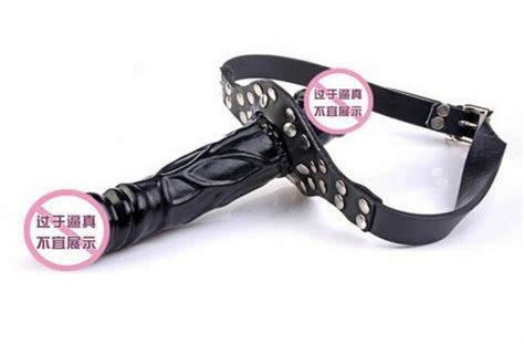 New Design Penis Mouth Gag Two Heads Ball Gags Bdsm Gear