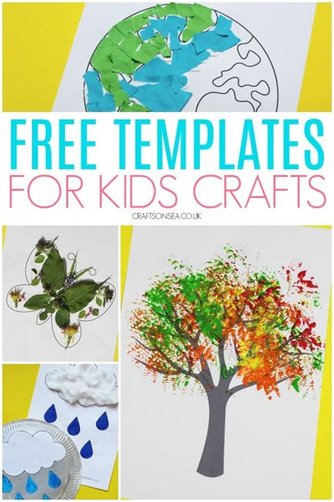 cut glue craft pages  printable   primarygames