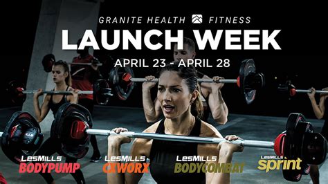 granite health  fitness group training class launch week