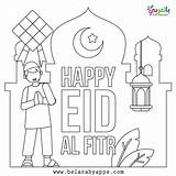 Eid Mubarak Fitr Printable Belarabyapps Adha Muslim Mewarna Indoraptor sketch template