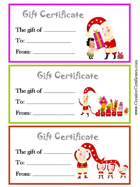 printable christmas gift certificates pokemon  search  tips
