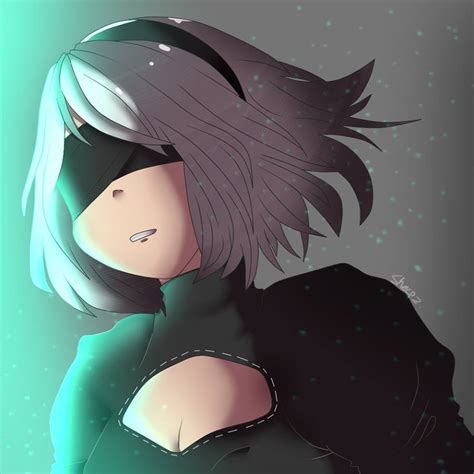 Nier Automata 2b By Overblaze01 On Deviantart