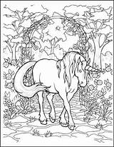 Unicorn Coloring Magical Sheet Myth Incredible sketch template