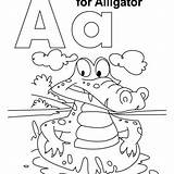 Coloring Pages Letter Aa Colouring Getdrawings Color Getcolorings sketch template