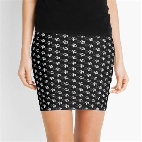 cuckold symbol pattern dark mini skirt  sale  dominus