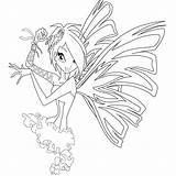 Winx Sirenix Colorear Flora Tecna Kleurplaat Believix Kleurplaten Pencil Harmonix Mewarn15 Pngegg Colorea sketch template