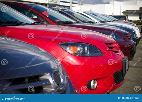 front   cars stock photo image  inventory industry