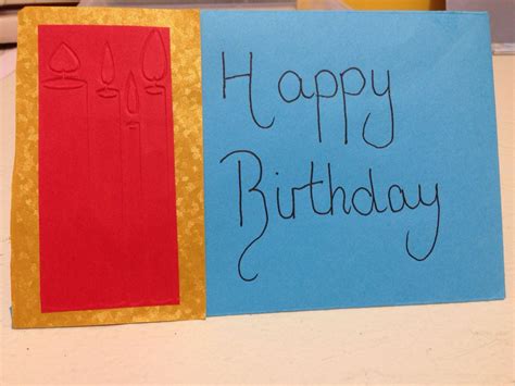 matching handmade happy birthday envelope  card happy birthday cards