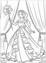 Elena Avalor Coloring Pages Kids Disney Printable Princess Color Print Colouring Bestcoloringpagesforkids Sheets Read Visit Choose Board Popular sketch template