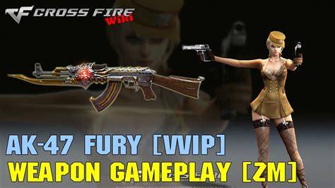 crossfire ak  fury weapon gameplay youtube