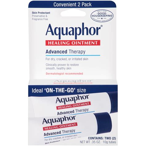 aquaphor advanced therapy healing ointment skin protectant   oz tubes walmartcom