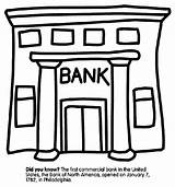 Bank Coloring First Pages Crayola Print Au sketch template