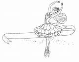 Bailarina Ballerina Ela Profundamente Boneca Fundo Faz Parece Gostando sketch template