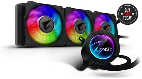 buy  today  aio liquid cooler  fully customisable lcd display