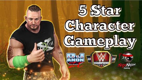 star character gameplay road dogg dx army wwe champions youtube