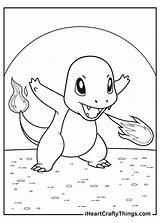 Charmander Charizard Charmeleon Pokémon sketch template