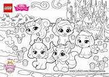 Lego Coloring Pets Friends Palace Pages Princess Disney Print Colouring Color Fun Printable Sheet Pet People Activities Party Tiny Realistic sketch template