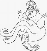 Coloring Pages Mermaid Little Ursula Disney Colouring Library Clipart Clip Villains sketch template