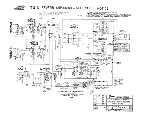 fender twin reverb ac service manual   schematics eeprom repair info