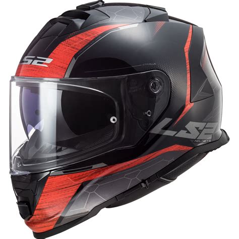 ls storm ff classy red ls  full face helmets motostorm