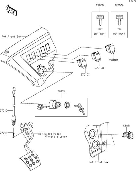 kawasaki mule ignition switch wiring  grasshopper mower wiring diagram parts list