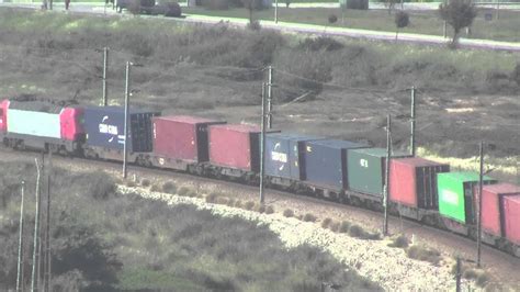 espinho hd cp 5600 container and 2 hopper wagons pass for leixoes youtube
