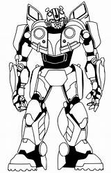 Transformers Bumblebee Barricade Template Transformer sketch template