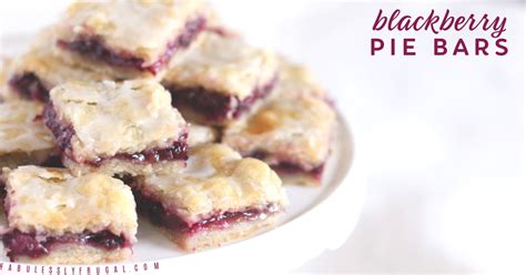 easy blackberry pie bars recipe fabulessly frugal