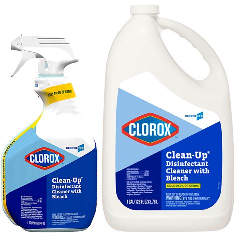 clorox clean  disinfectant cleaner  bleach cloroxpro