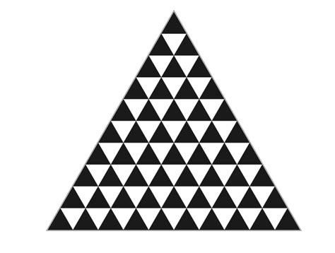 graphics creating  sierpinski gasket   missing triangles