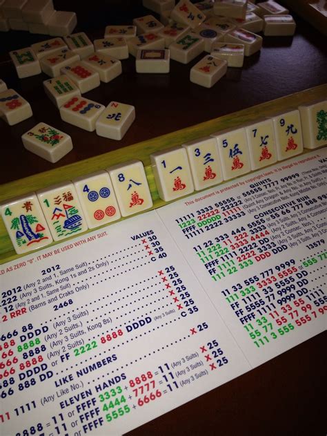 printable  mahjong card  printable world holiday
